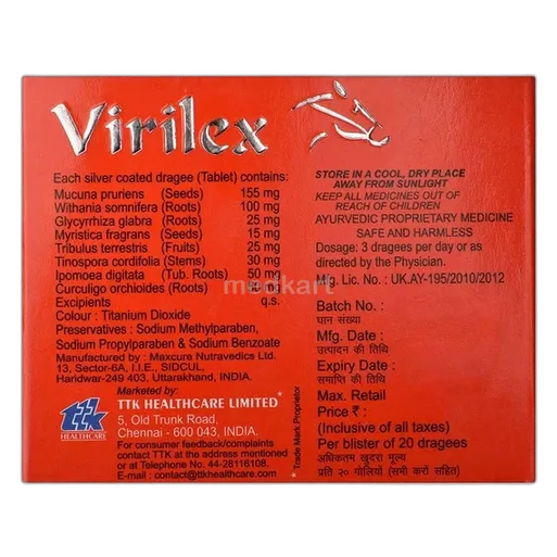 virilex tablet 20's